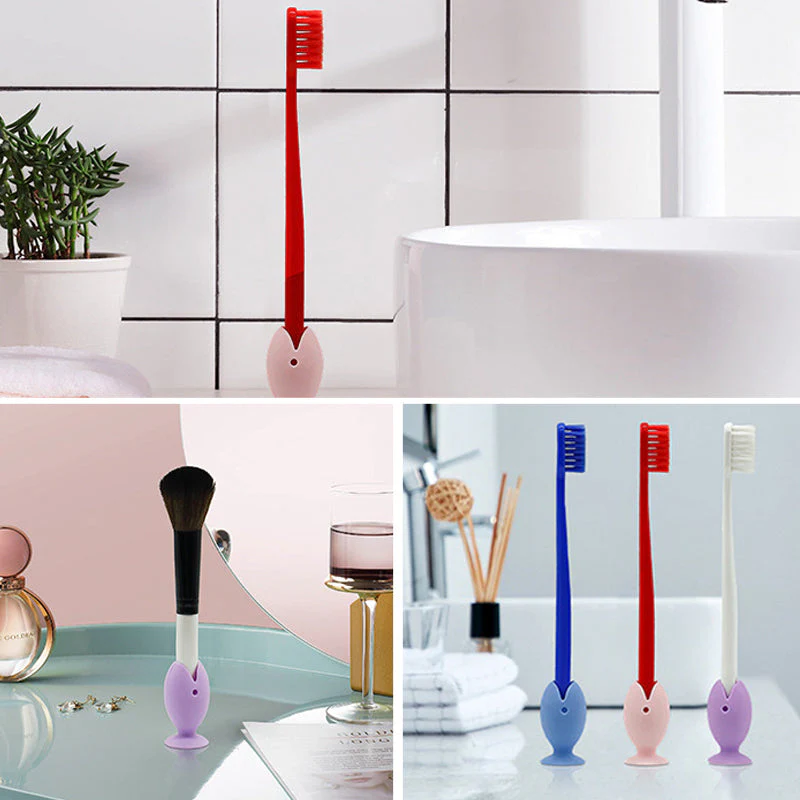 Standing Tooth Brush Cover Cap Stand - Image 6