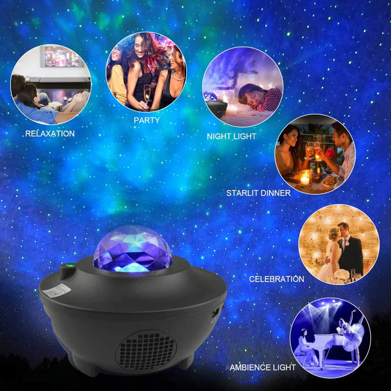 Star Projector Galaxy Night Light - Image 5