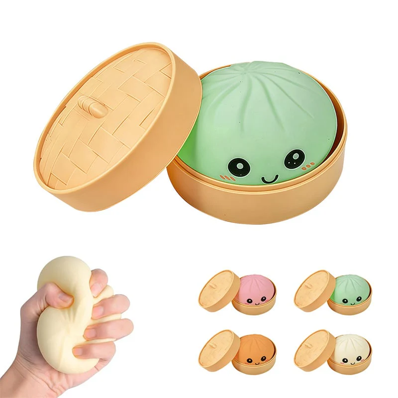 Steamed Bun Squishy Toy (Fun Squeeze Toy) - Image 12