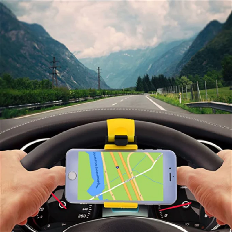 Steering Wheel Phone Holder - Image 2