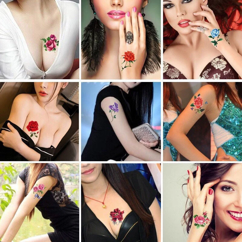 Stylish & Creative 3D Tattoo Stickers 50PCS - Image 4