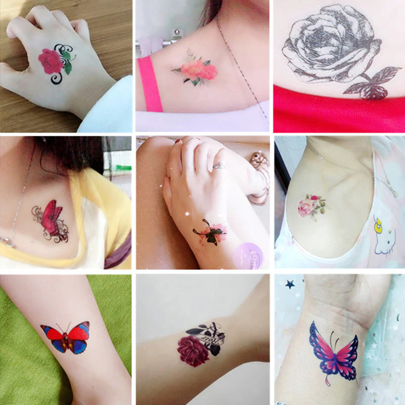 Stylish & Creative 3D Tattoo Stickers 50PCS - Image 6