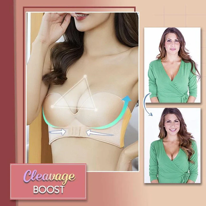 Strapless Front Buckle Lift Bra - Image 10