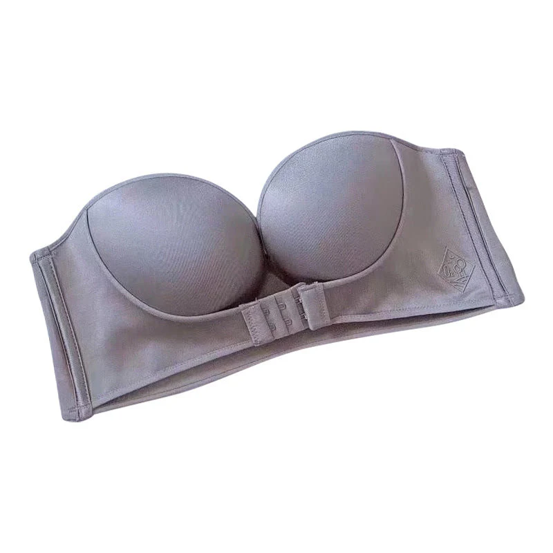 Strapless Front Buckle Lift Bra - Image 5