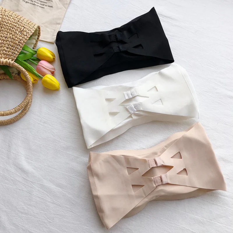 Strapless Ice Silk Bra - Image 4