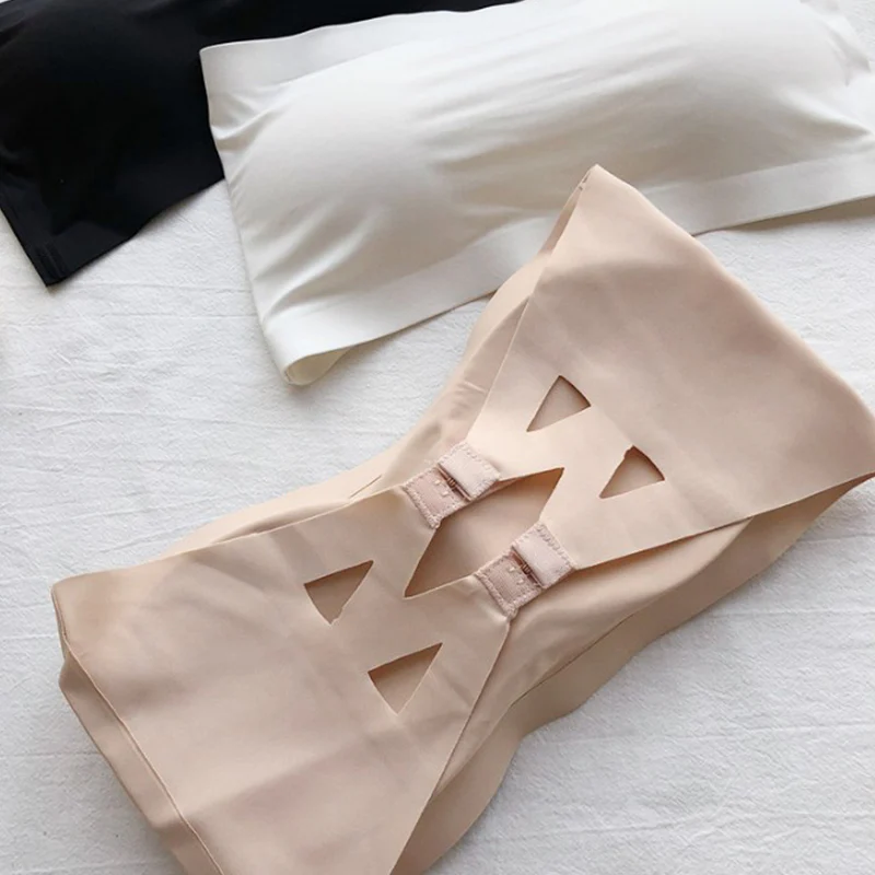 Strapless Ice Silk Bra - Image 8
