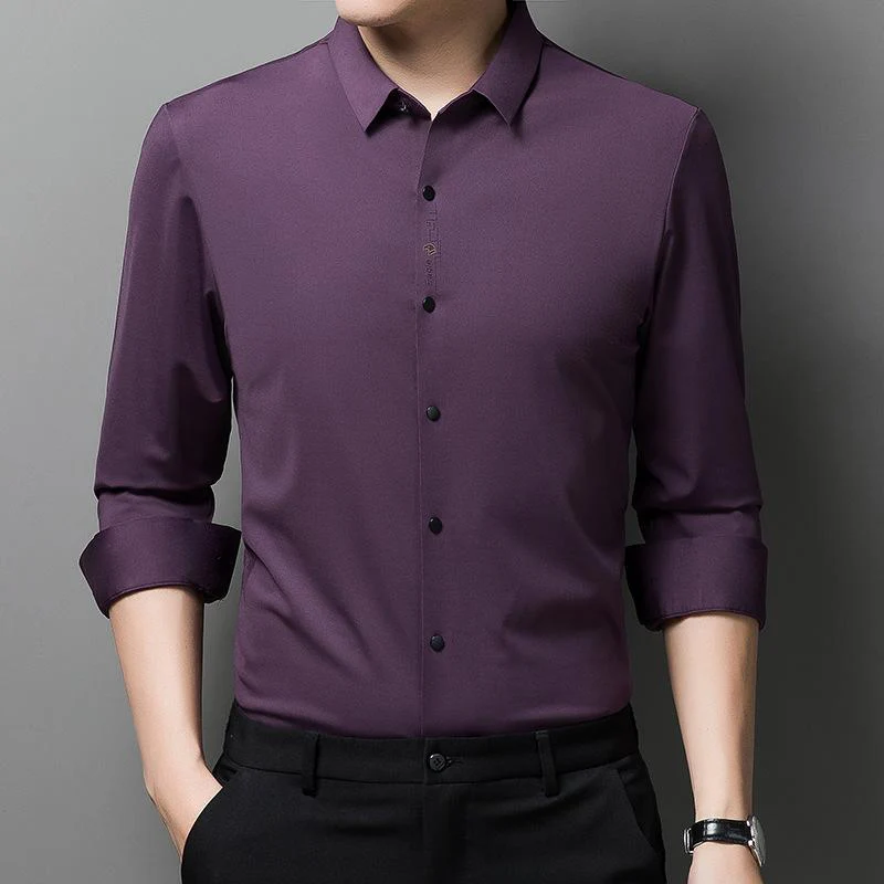 Stretch Non-iron Anti-wrinkle Shirt - Image 5