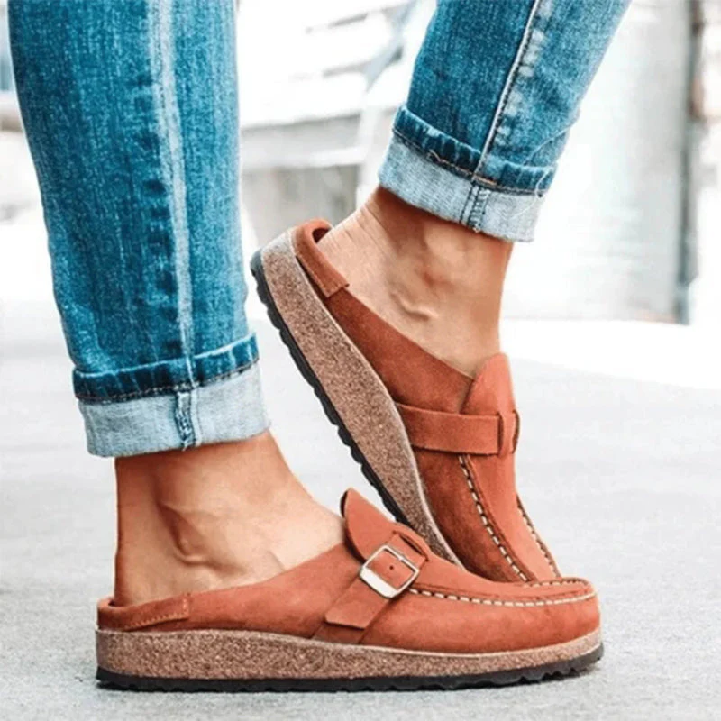 Stylish Buckle Sandals - Image 2
