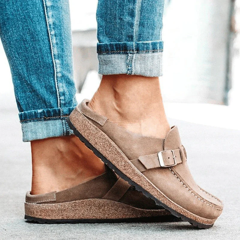 Stylish Buckle Sandals - Image 4