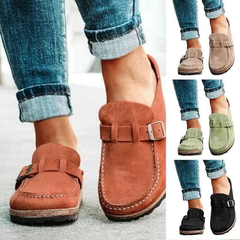 Stylish Buckle Sandals - Image 7