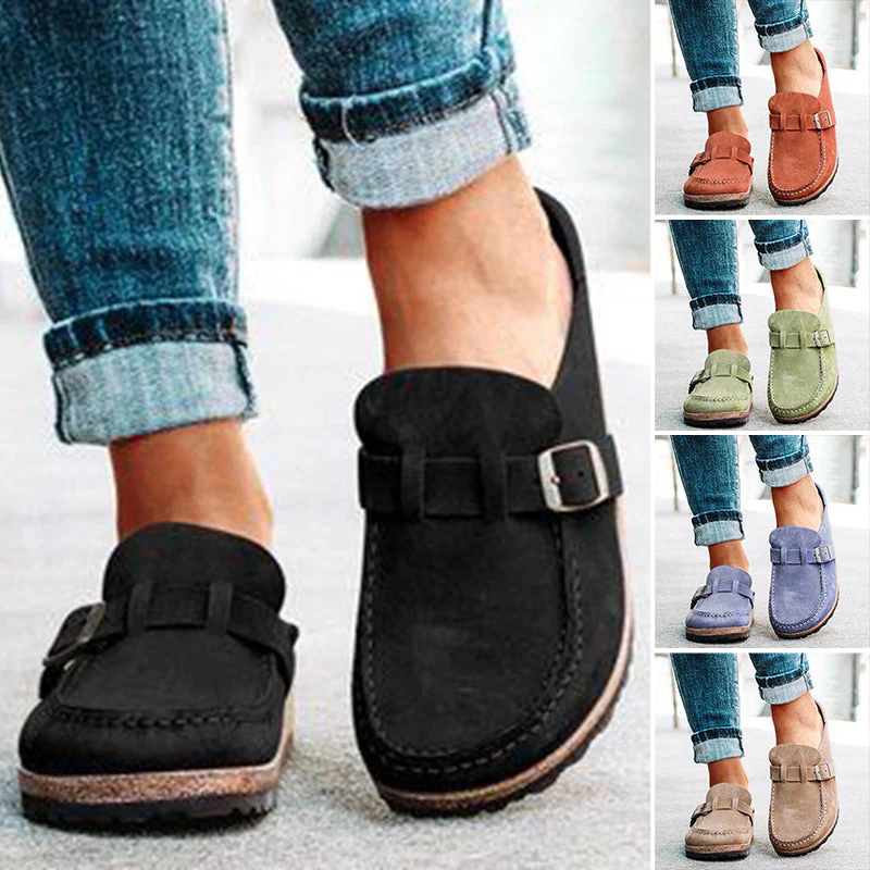 Stylish Buckle Sandals - Image 8