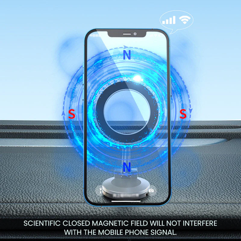 Stylish Magnetic Car Phone Holder - Image 2