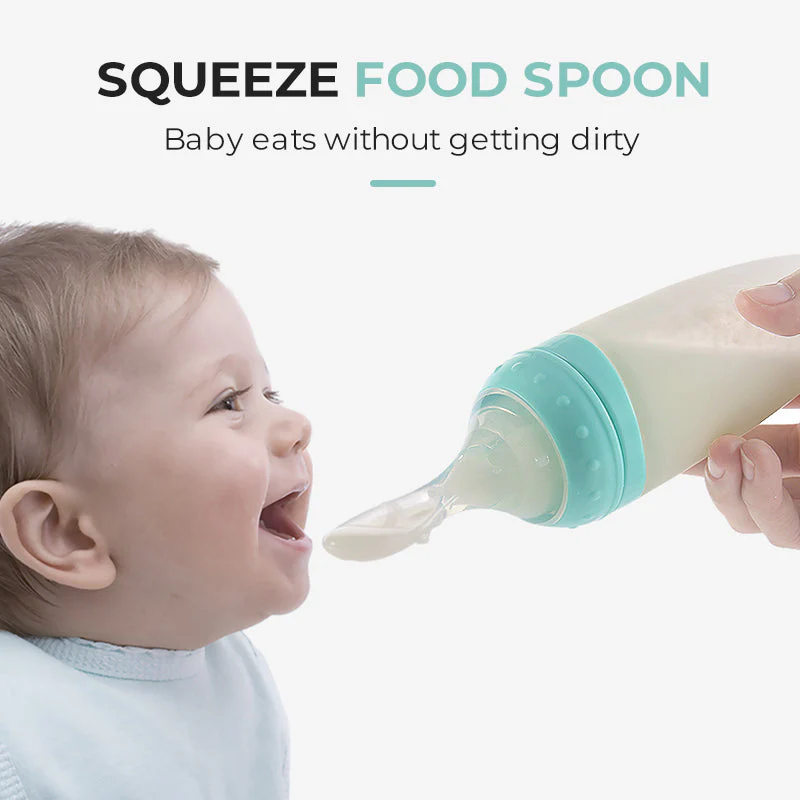 Suction Cup Food Supplement Silicone Soft Spoon - Image 4