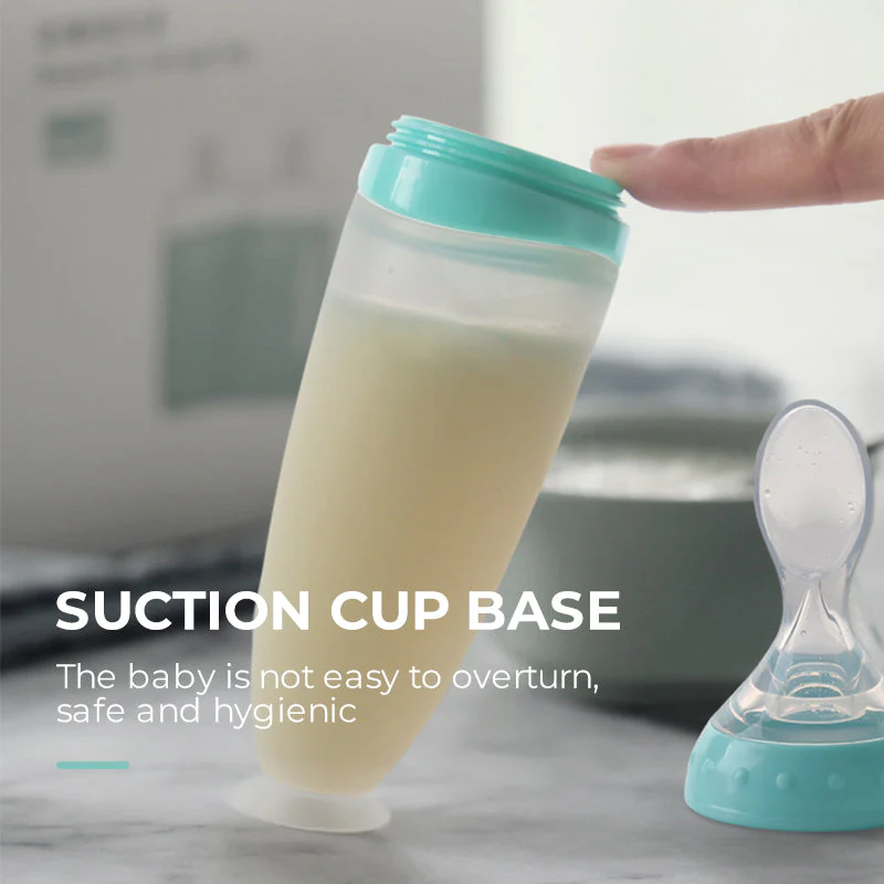 Suction Cup Food Supplement Silicone Soft Spoon - Image 7