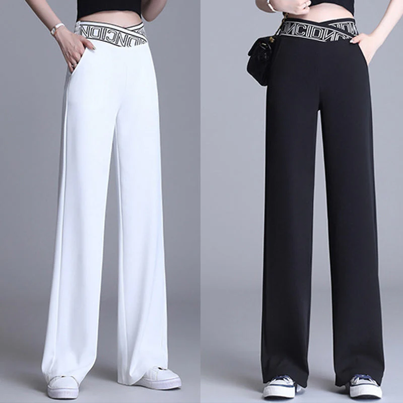 Suit Trousers with Elastic Waistband - Image 2