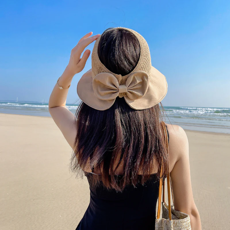 Summer Fashion Wide Brim Sun Hat - Image 2