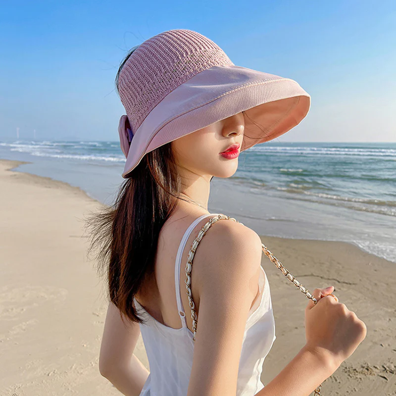 Summer Fashion Wide Brim Sun Hat - Image 5