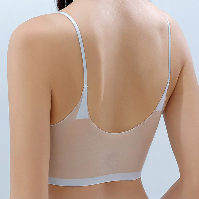 Summer Seamless Ultra-Thin Plus Size Ice Silk Comfort Bra - Image 18