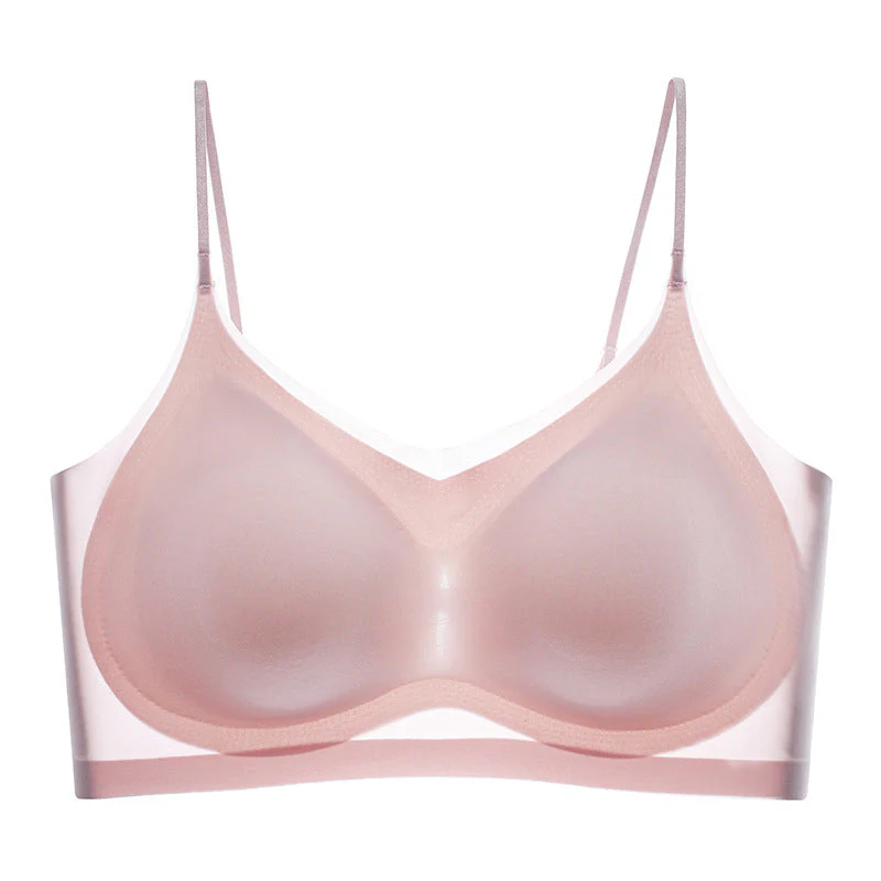 Summer Seamless Ultra-Thin Plus Size Ice Silk Comfort Bra - Image 22