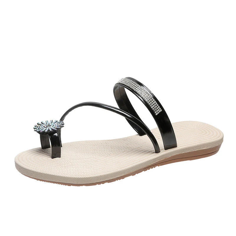 Summer Shiny Rhinestone Sandals - Image 10