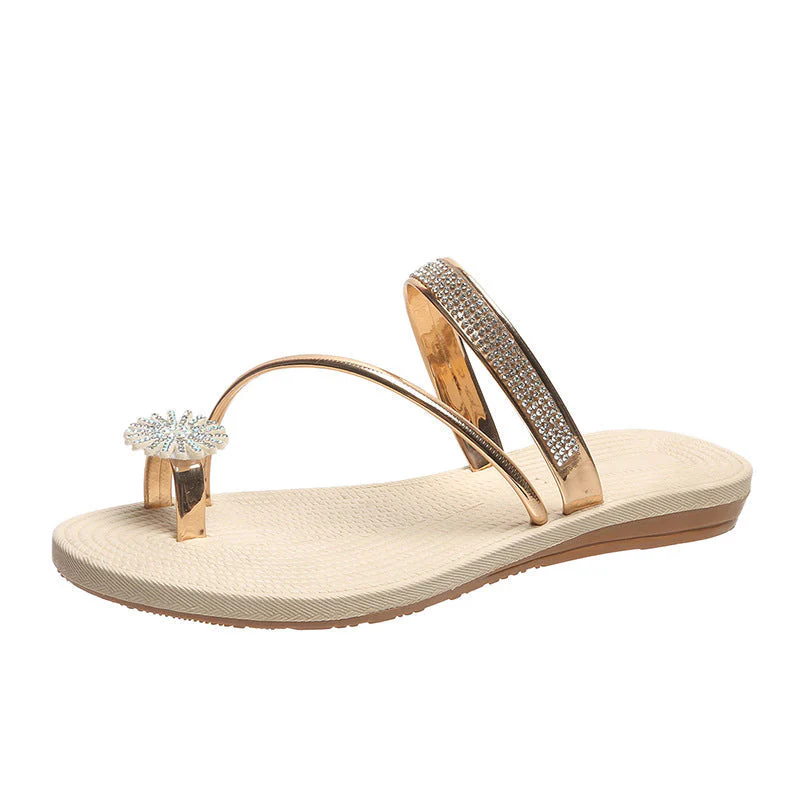 Summer Shiny Rhinestone Sandals - Image 11
