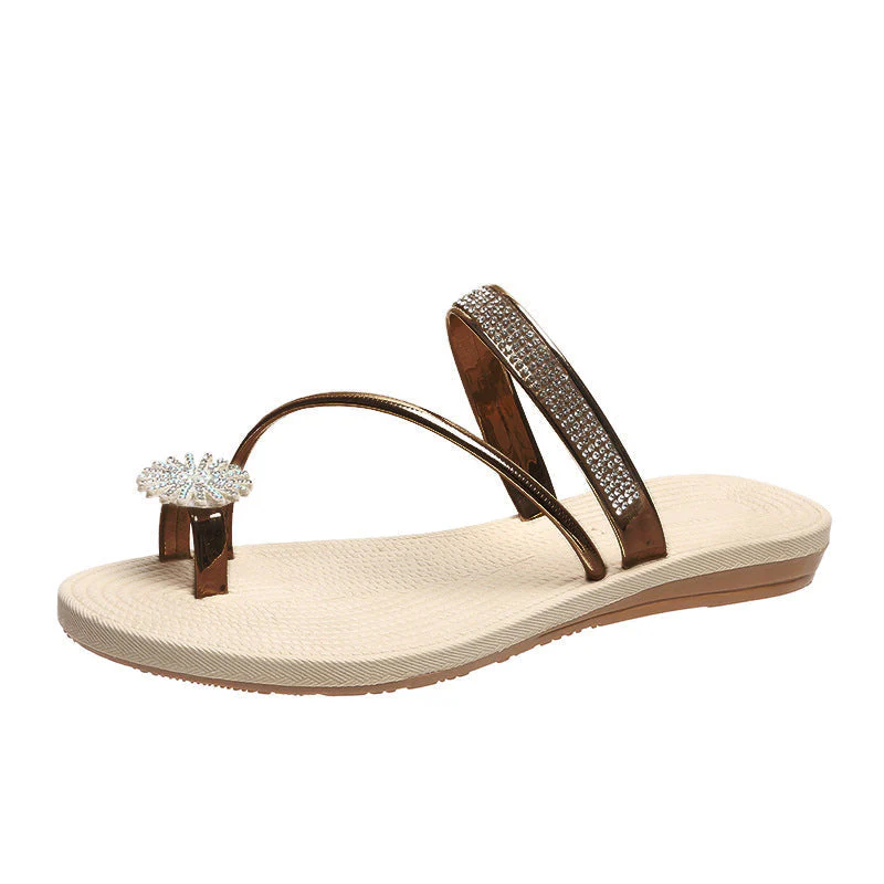 Summer Shiny Rhinestone Sandals - Image 12