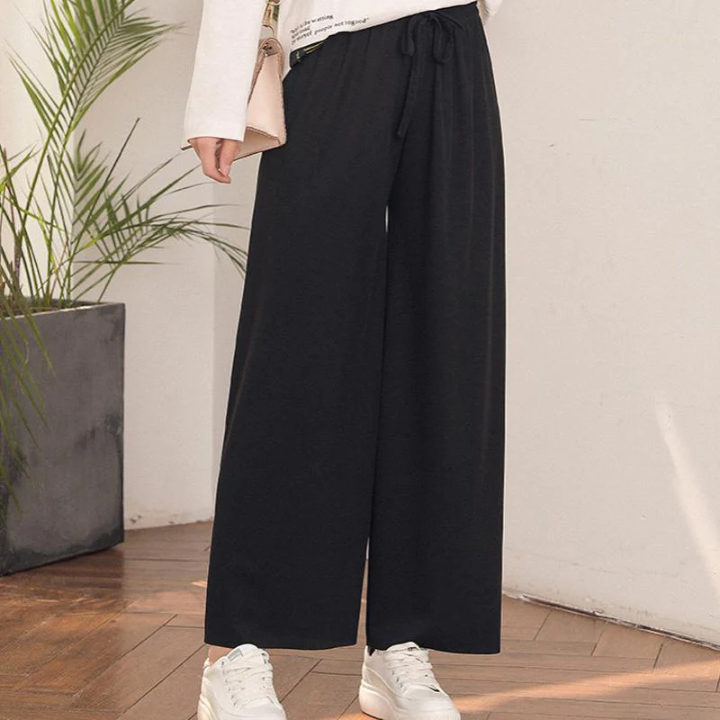 Super Comfortable Wide-Legged Trousers - Image 5