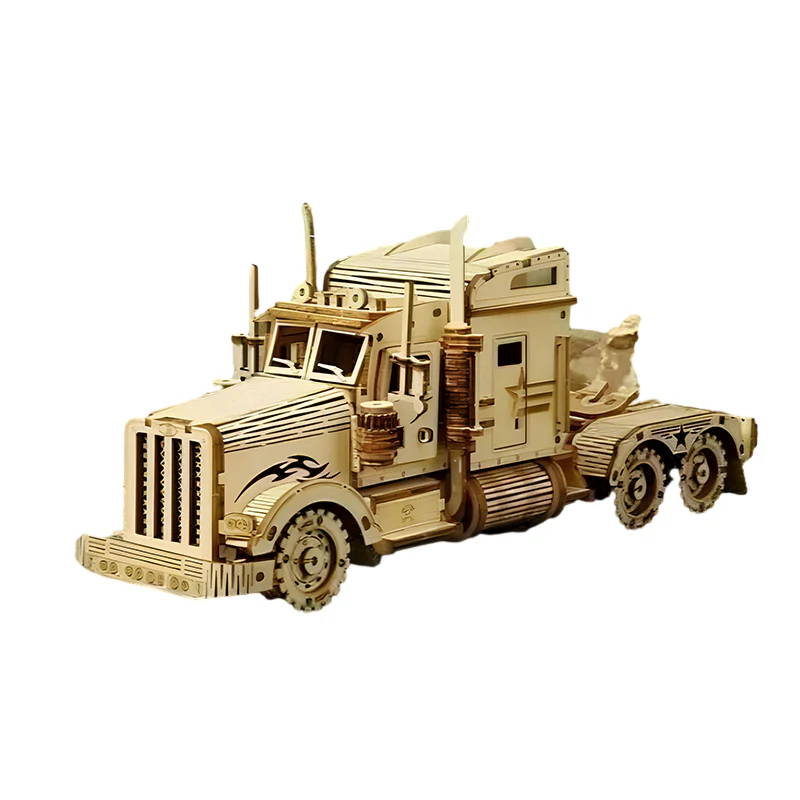 Super Wooden Mechanical Model Puzzle Set - Image 12