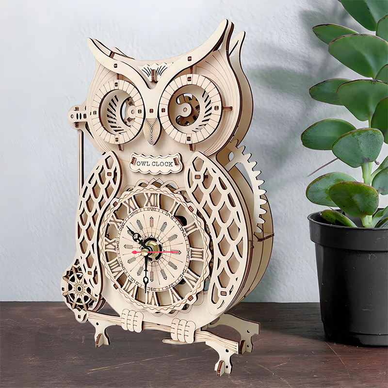 Super Wooden Mechanical Model Puzzle Set - Image 5
