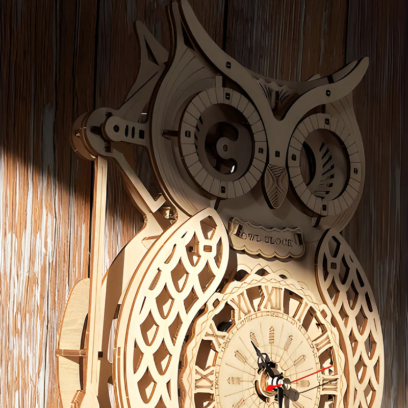 Super Wooden Mechanical Model Puzzle Set - Image 7