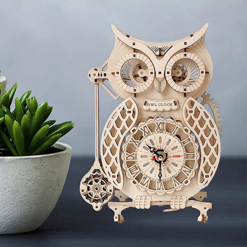 Super Wooden Mechanical Model Puzzle Set - Image 8