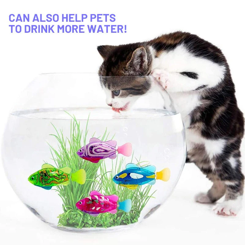 Swimming Electronic Fish Pet Toy - Image 3