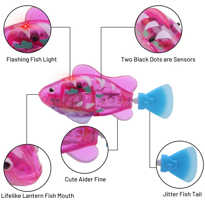 Swimming Electronic Fish Pet Toy - Image 4