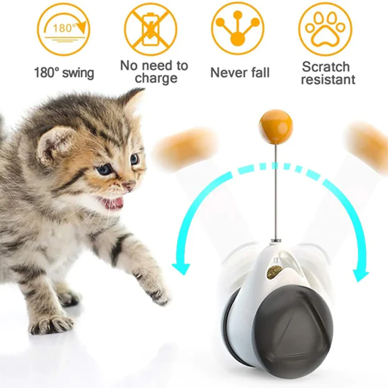Swing Cat Toy With Wheels - Image 3