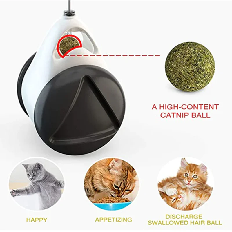 Swing Cat Toy With Wheels - Image 4