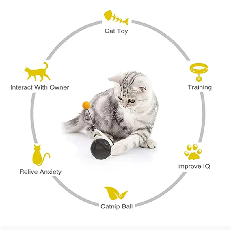 Swing Cat Toy With Wheels - Image 5