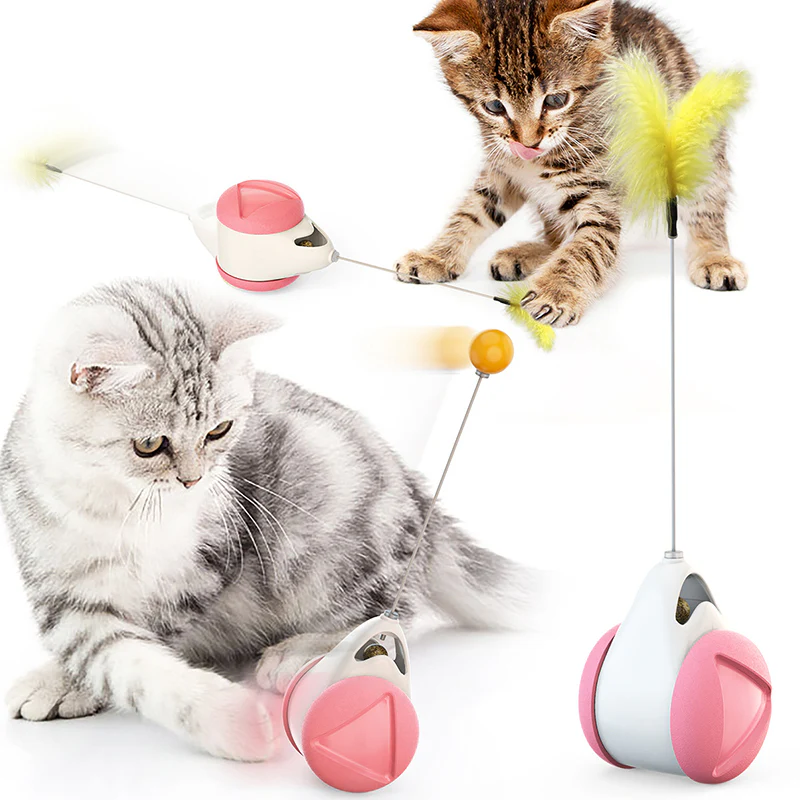 Swing Cat Toy With Wheels - Image 9