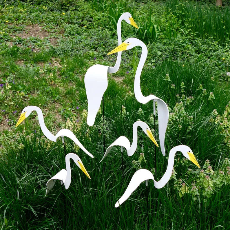 Swirl Flamingo Garden Decoration - Image 10