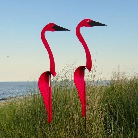 Swirl Flamingo Garden Decoration - Image 4