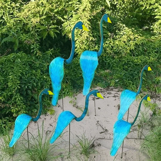 Swirl Flamingo Garden Decoration - Image 5