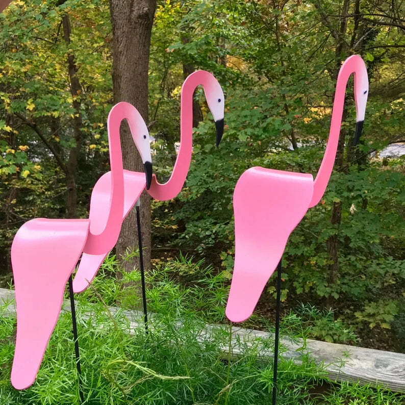 Swirl Flamingo Garden Decoration - Image 8