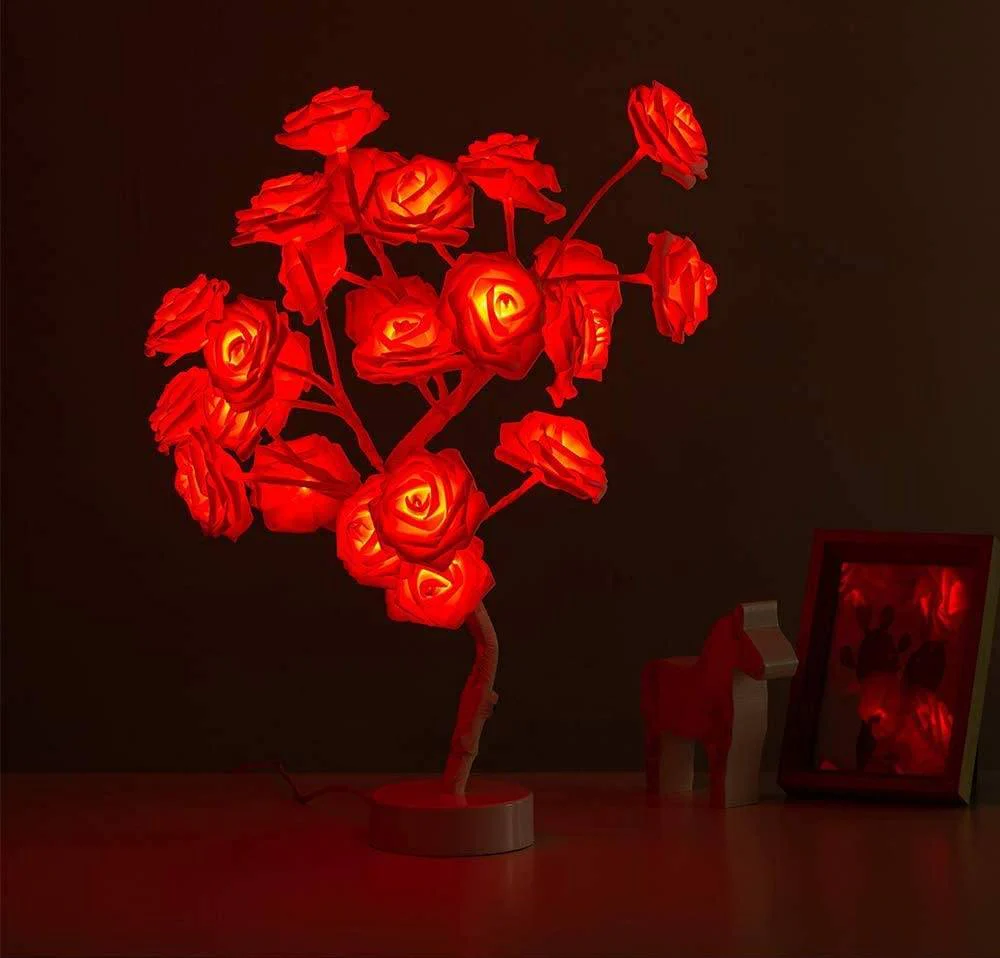 Tabletop Rose Flower Tree Light - Image 5