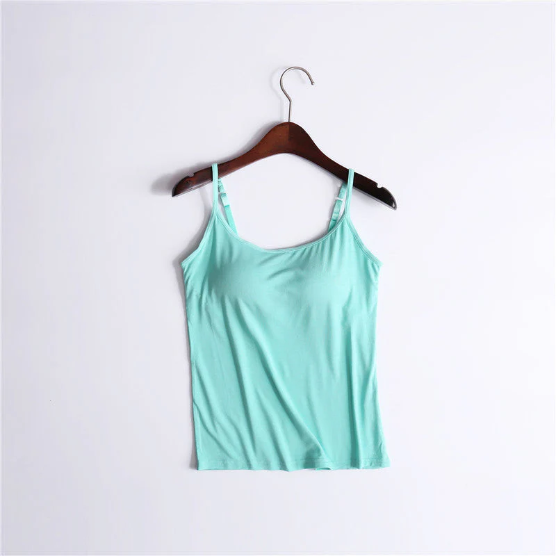 Tank With Built-In Bra - Image 17