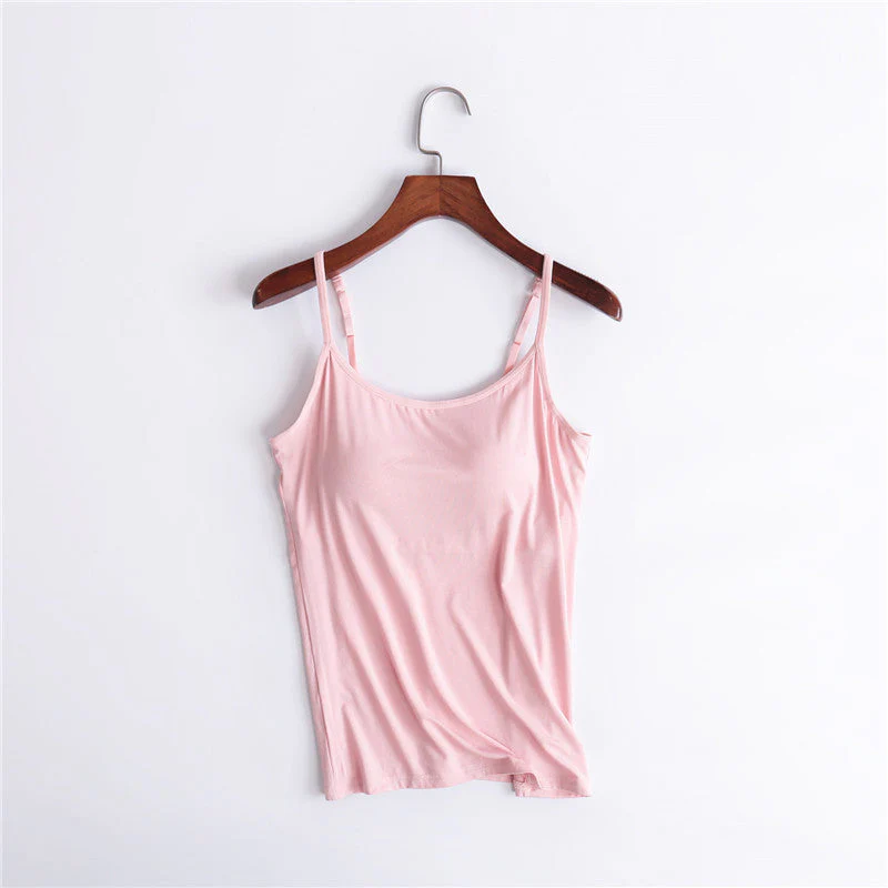 Tank With Built-In Bra - Image 25
