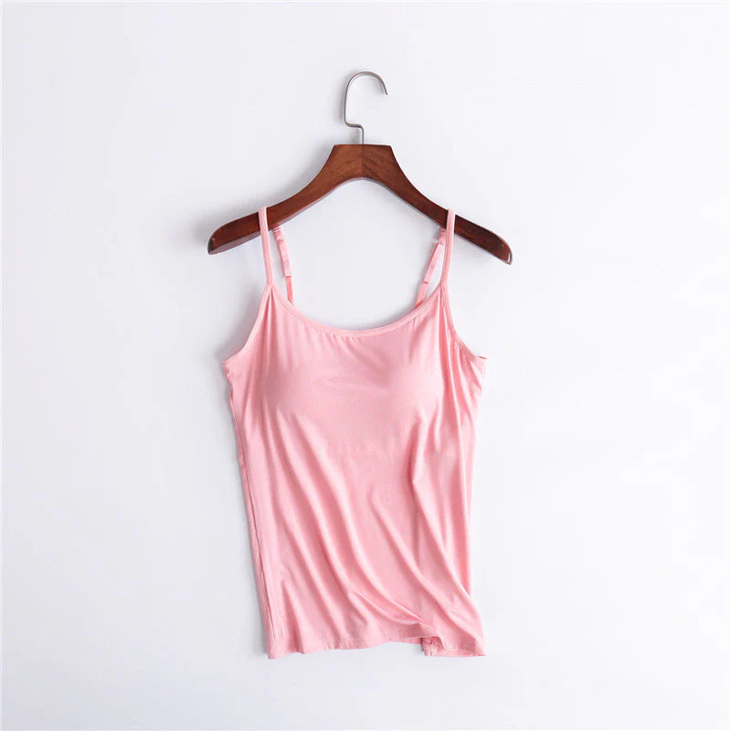 Tank With Built-In Bra - Image 30