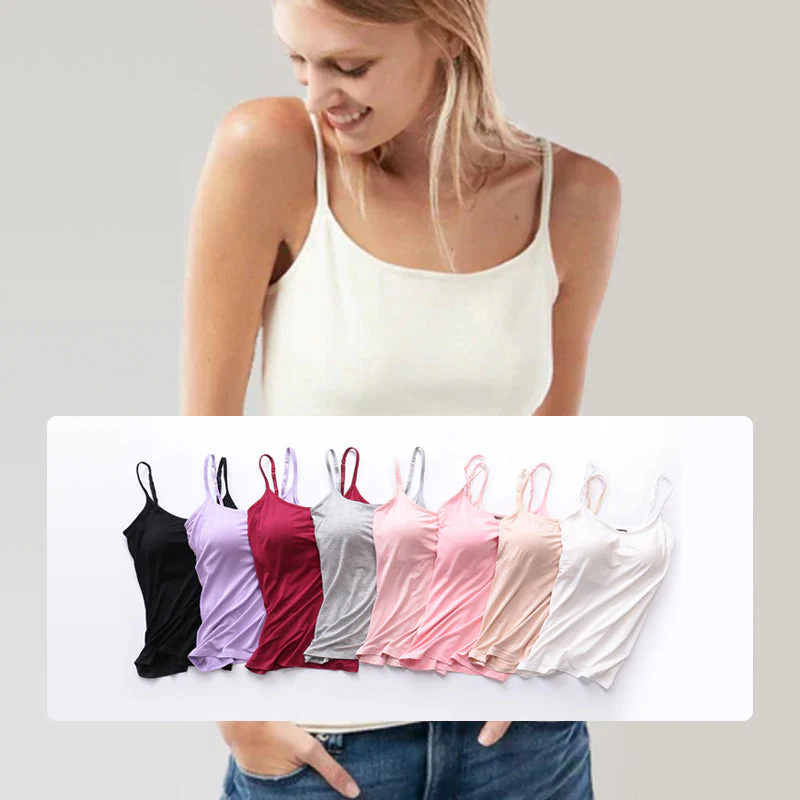 Tank With Built-In Bra - Image 4