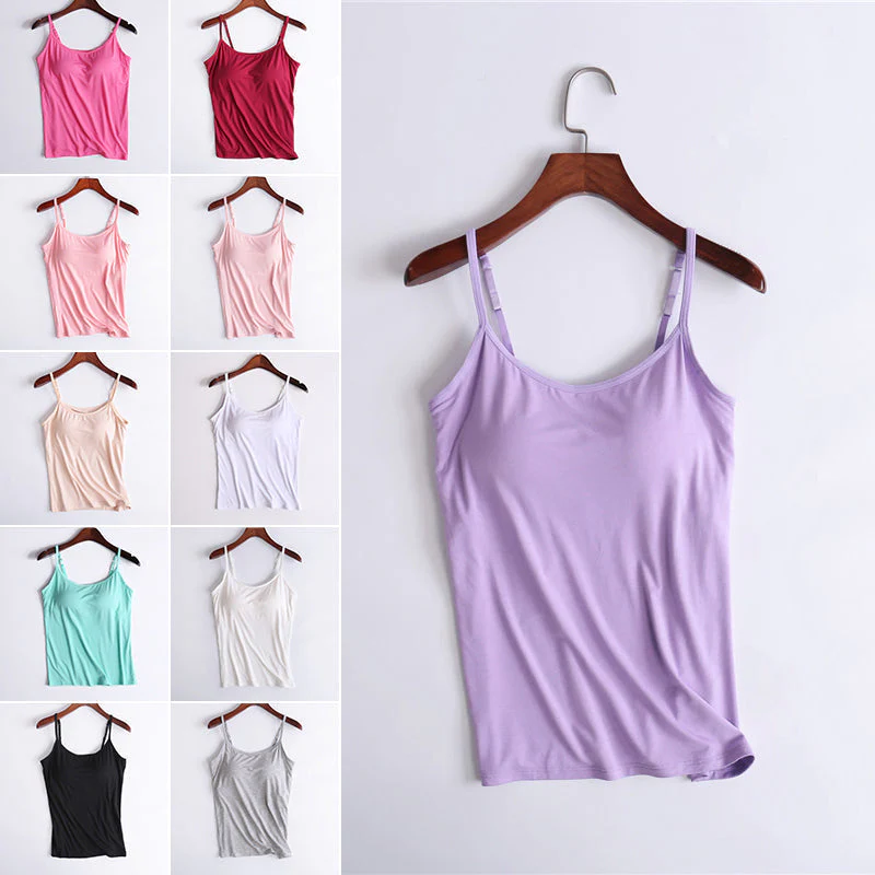 Tank With Built-In Bra - Image 5