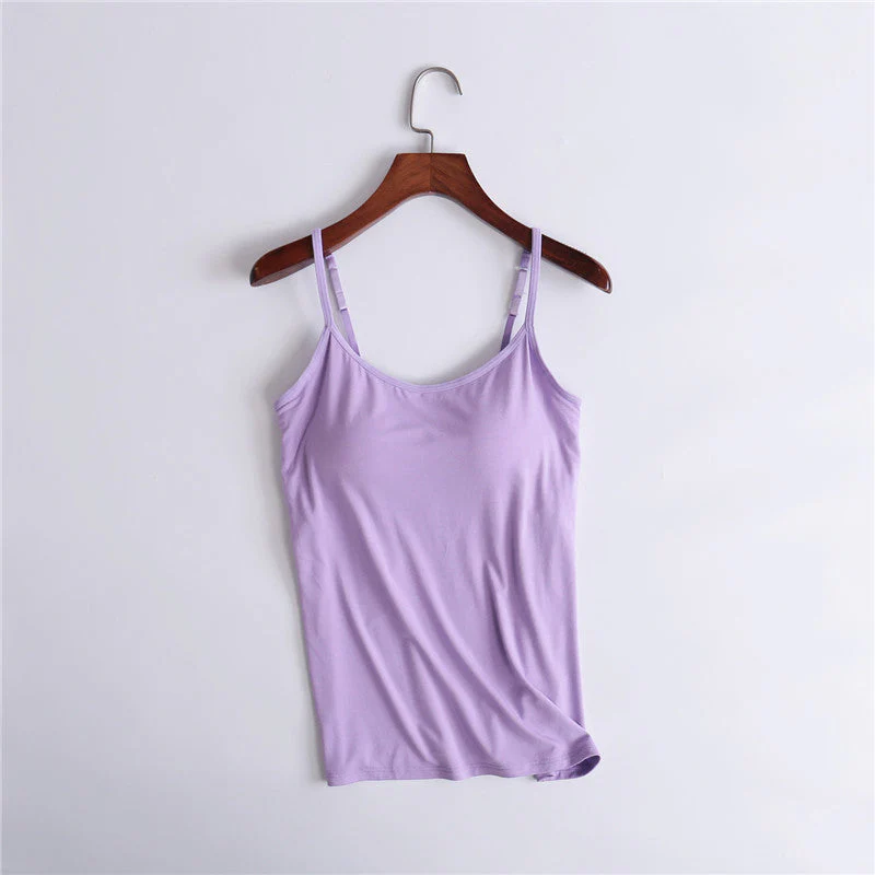 Tank With Built-In Bra - Image 15