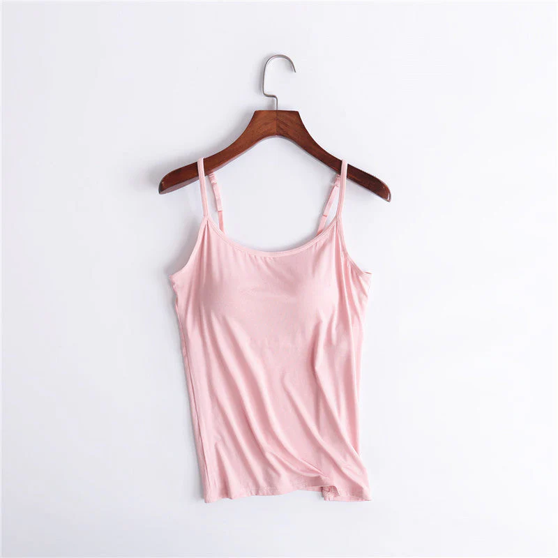 Tank With Built-In Bra - Image 19