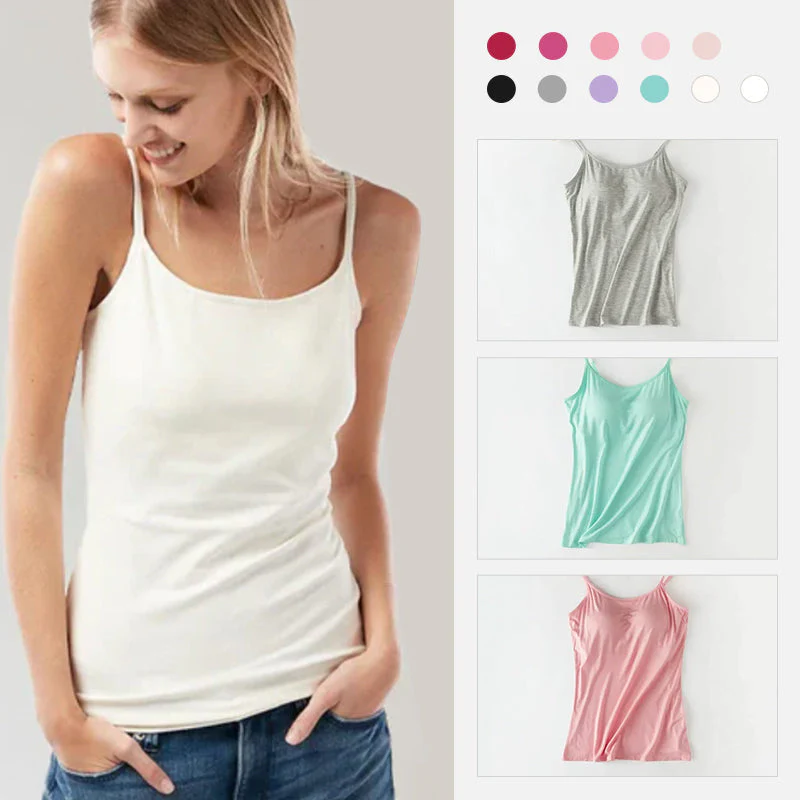 Tank With Built-In Bra - Image 4